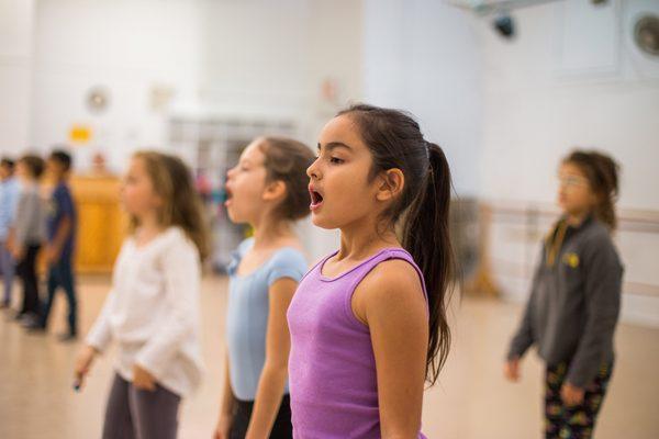 Musical Theatre class, Kids program.