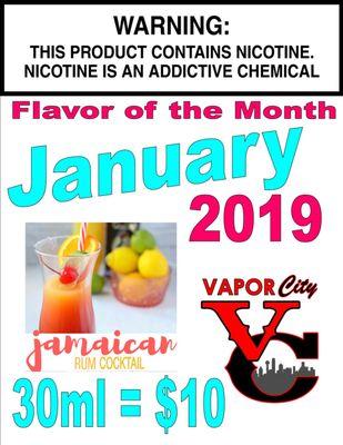 January Flavor of the Month!