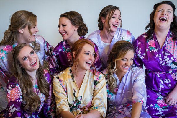 We had so much fun styling this bridal party!