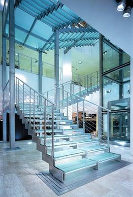 Commercial stair lighting