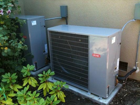 Bryant Slimline Condensing Unit Installation