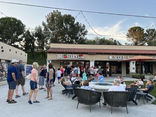 Celebrating National Ice Cream Day during evening 7:30 p.m. 07.16.23