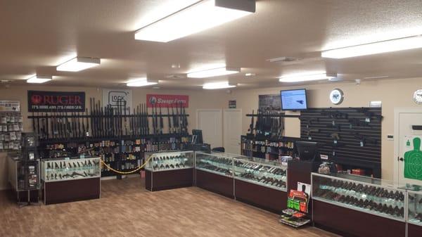 Inside San Antonio Gun Store