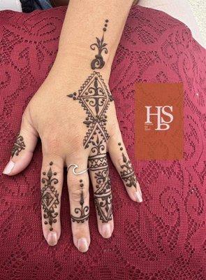 Moroccan Henna Design