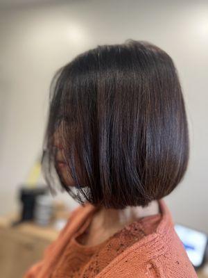 Soft Blunt Bob