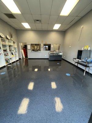 CBD Depot/ Strip & Wax the floors