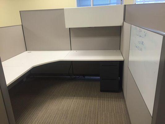 Allsteel - Size: 6' x 7' Office Cubicle/Workspace - Copy & Paste  http://bit.ly/2h8wkTY for mare information.