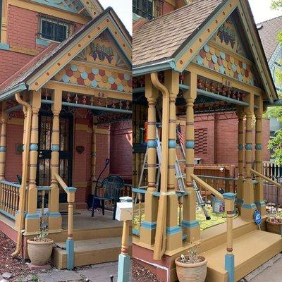 Restoration in Denver's historic Baker District