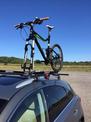 Mountain bike Park set up within a small ski area outside of Ames Iowa really nice 7 mile loop up in the hills.