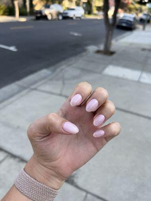 The perfect neutral pink... I forgot the name but it was a pearly pink