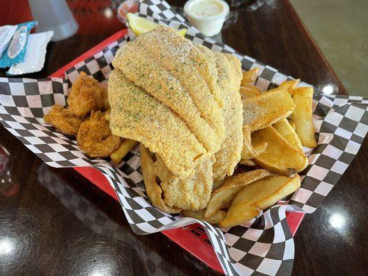 Fried Catfish & Shrimp!