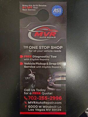 Mvr auto repair is here for all your vehicle needs. 

#mvrautorepair #lasvegas #ford #carcare #autorepair #belt #noise