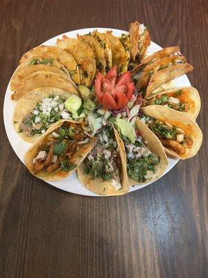 Taco platter