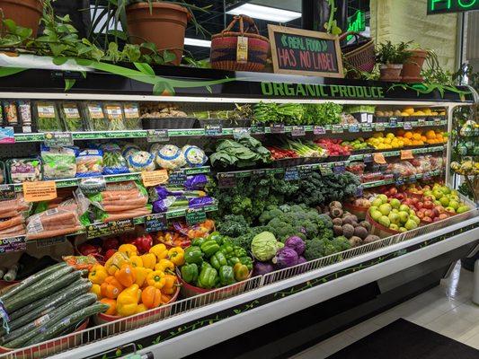 Organic Produce Department