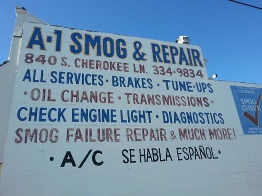 A-One Smog & Repair