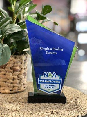 NAA Top Employer Award