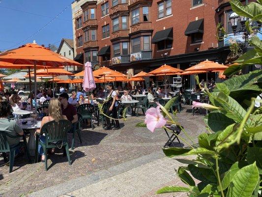 The piazza at Depasquale Square