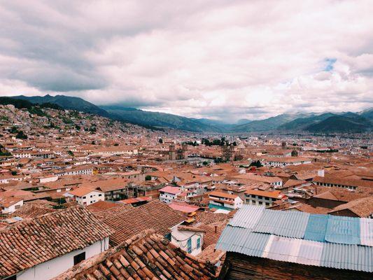 Views over Cuzco, Peru!