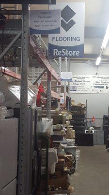 New ReStore Aisle Signs