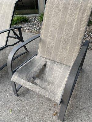 Outdoor furniture