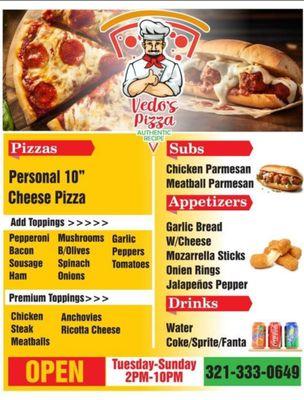 Vedo's Pizza