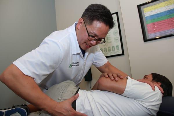 Dr. David Wu has administered traditional chiropractic adjustments to his patients for over 25 years.