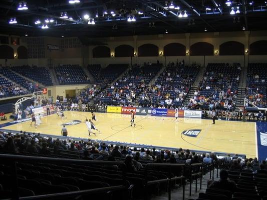 Basketball action in the JCP