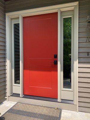 Installed new ProVia Entry Door.