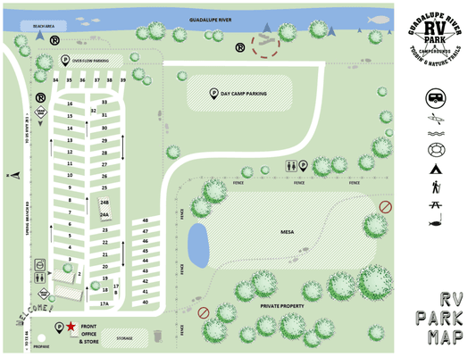 RV Park Map