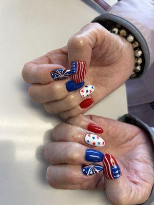 July4th nail designs