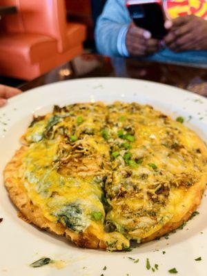 Loaded Flatbread: crab