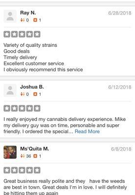 These are our Real reviews that yelp will not add. But will only add Fake Review that is clearly done by one of of our asshole competitors.