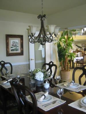 Private Dining Room for special occasions