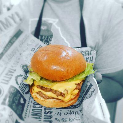 Farmer's Hand Burger (double patty)