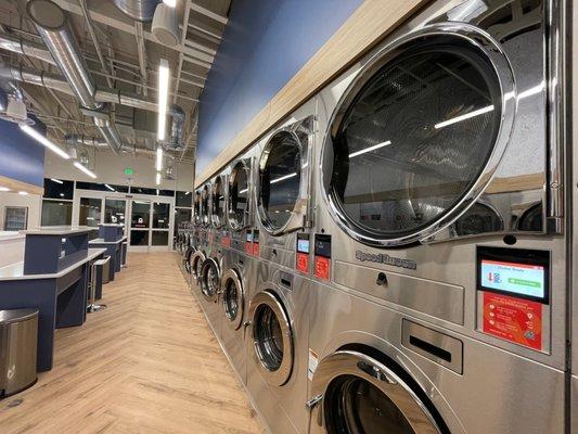 High-Capacity Washers and Dryers!