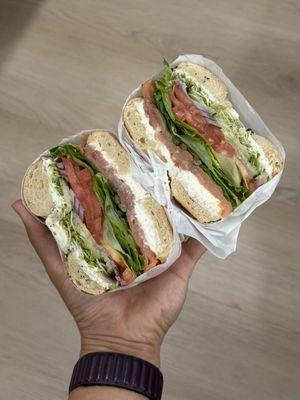 Lox Deluxe Sandwich