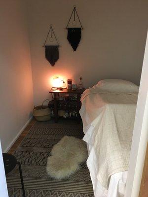 Find your peace in this treatment room