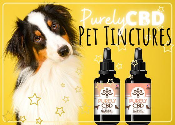 It's Thankful Thursday ... and we are thankful for our Pets! Let's show them some love with PURELY CBD Pet Tinctures!