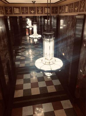 The Oklahoma County Courthouse, Second Floor.