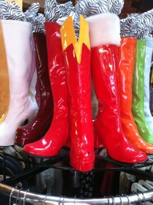 Wonder woman boots!!!!