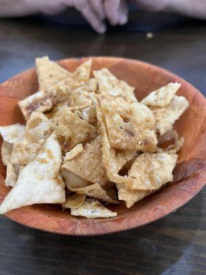 Wonton chips