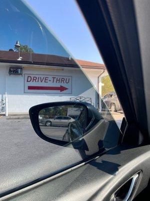 I love that they have a drive thru