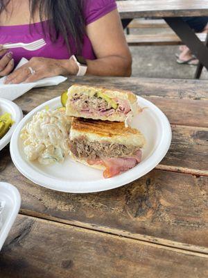 Cuban Sandwich with Ulu Mac Sald.