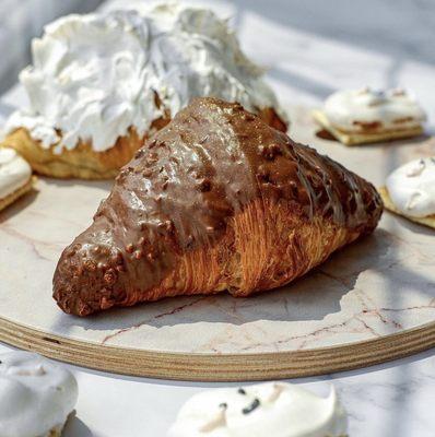 Ferrero Rocher Croissant + Meringue Croissant + Meringue