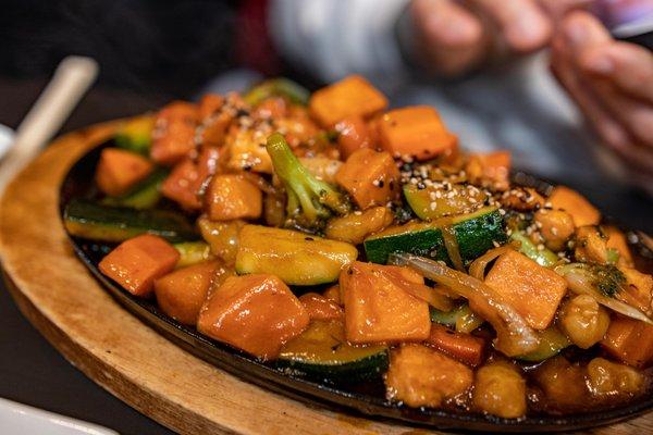 Sizzling Tappan Seafood ($20)