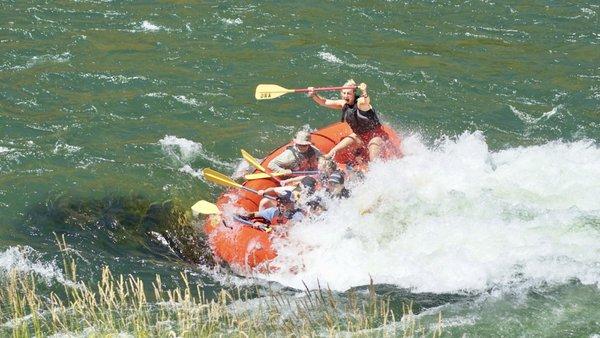 Rafting the Deschutes River