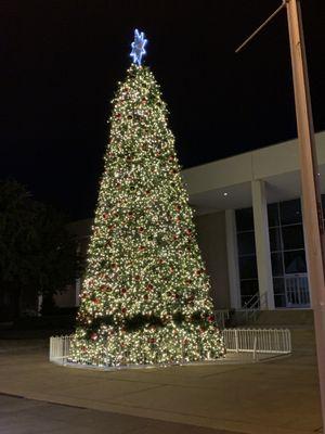 Christmas tree at Storybook Garden