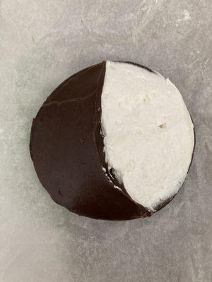 black & white cookie