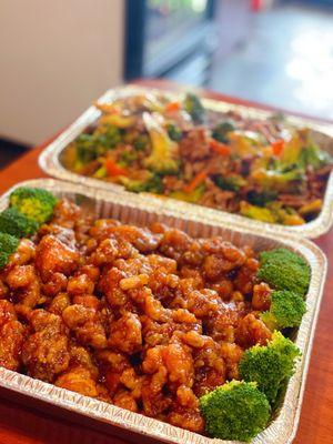 General Tso's Chicken 55. Beef with Broccoli