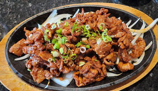 Spicy pork